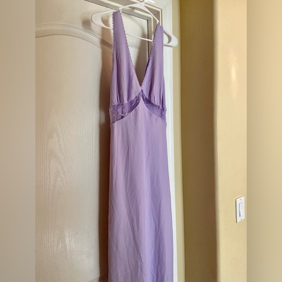 BRAND NEW Wild Fable - long comfy light purple dress. Size Large. - Picture 3 of 4